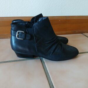 Kim Rogers Tess Boots Womens Size 7 Ankle Black Boots Casual Comfort